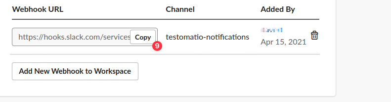 Testomat.io - Notification Slack